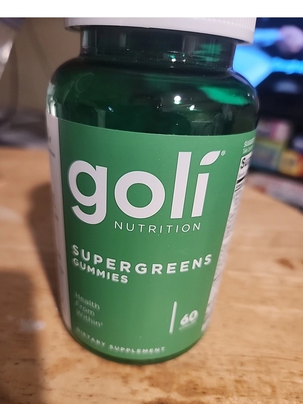 Goli Nutrition Supergreens Gummies - Green